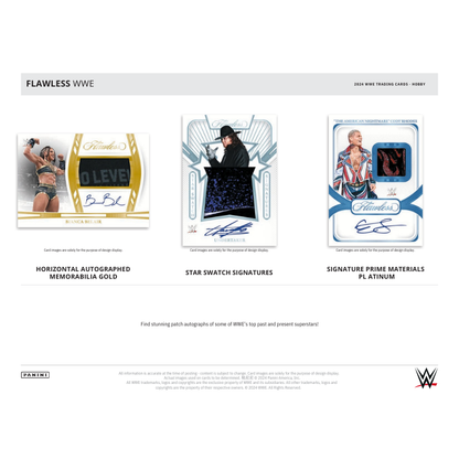 2024 Panini Flawless WWE Hobby Box — image 4