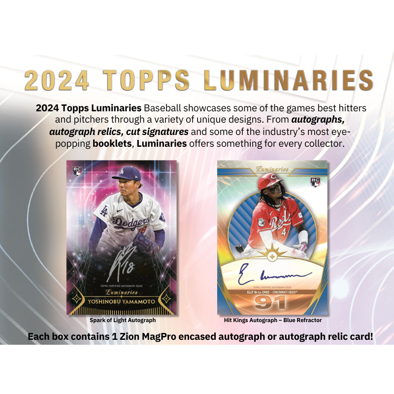 2024 Topps Luminaries Baseball Hobby Box — image 3
