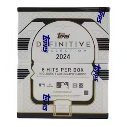 2024 Topps Definitive Baseball Hobby Box — sealed collectible trading card product