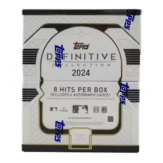 2024 Topps Definitive Baseball Hobby Box — sealed collectible trading card product