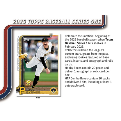 2025 Topps Series 1 Baseball Jumbo 6 Box Case — image 4