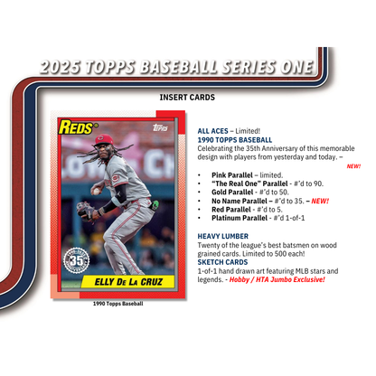 2025 Topps Series 1 Baseball Jumbo 6 Box Case — image 7