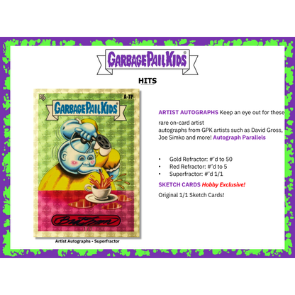 2024 Topps Garbage Pail Kids Chrome Hobby 12 Box Case — image 5