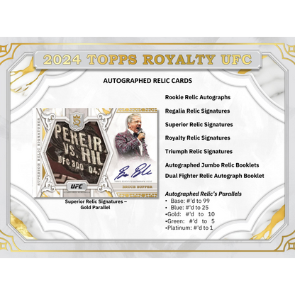 2024 Topps Royalty UFC Hobby Box — image 5