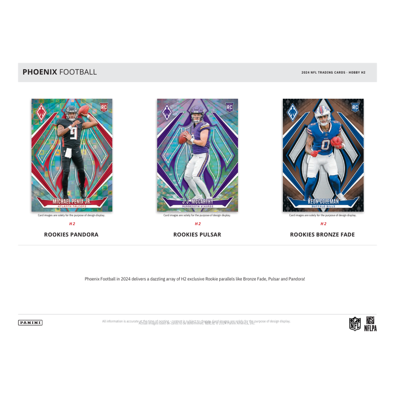 2024 Panini Phoenix Football H2 Hybrid 20 Box Case — image 4