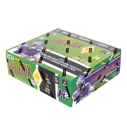 2024 Panini Phoenix Football H2 Hybrid 20 Box Case — image 6