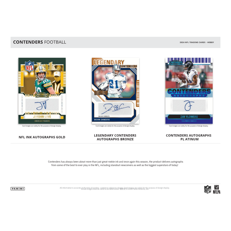 2024 Panini Contenders Football Hobby 12 Box Case — image 4