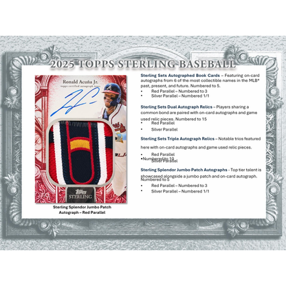 2025 Topps Sterling Baseball Hobby Box — image 6