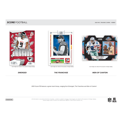 2025 Panini Score Football Hobby 12 Box Case — image 4