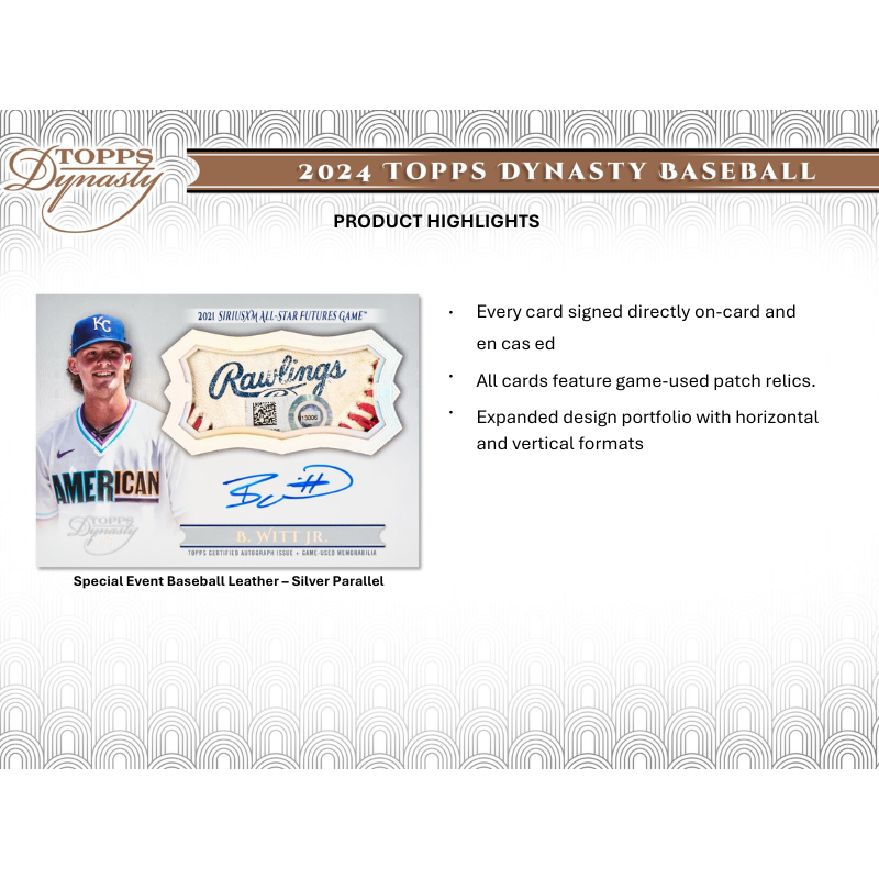 2024 Topps Dynasty Baseball Hobby Box — image 3