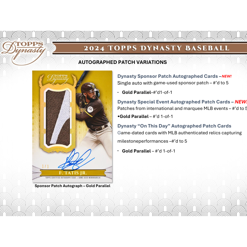 2024 Topps Dynasty Baseball Hobby Box — image 5
