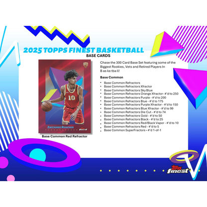 2024/25 Topps Finest Basketball Hobby 8 Box Case — image 4