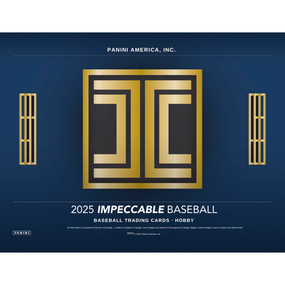 2025 Panini Impeccable Baseball Hobby 3 Box Case — image 3