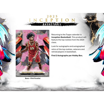 2024/25 Topps Inception Basketball Hobby 8 Box Case — image 3