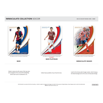 2024/25 Panini Immaculate Soccer Hobby Box — image 4