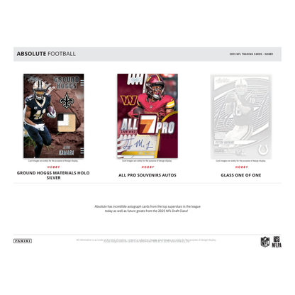 2025 Panini Absolute Football Hobby Box — image 4