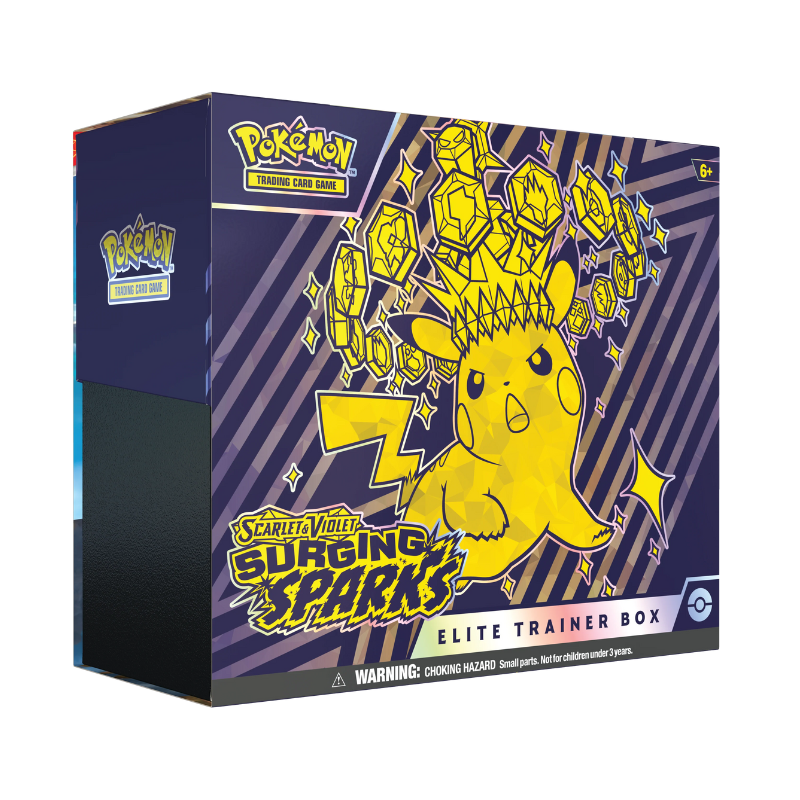 Pokemon TCG: Scarlet And Violet Surging Sparks Elite Trainer 10 Box Case — image 2