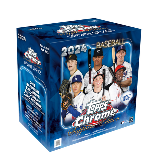 2024 Topps Chrome Update Baseball Sapphire Edition Box — image 2