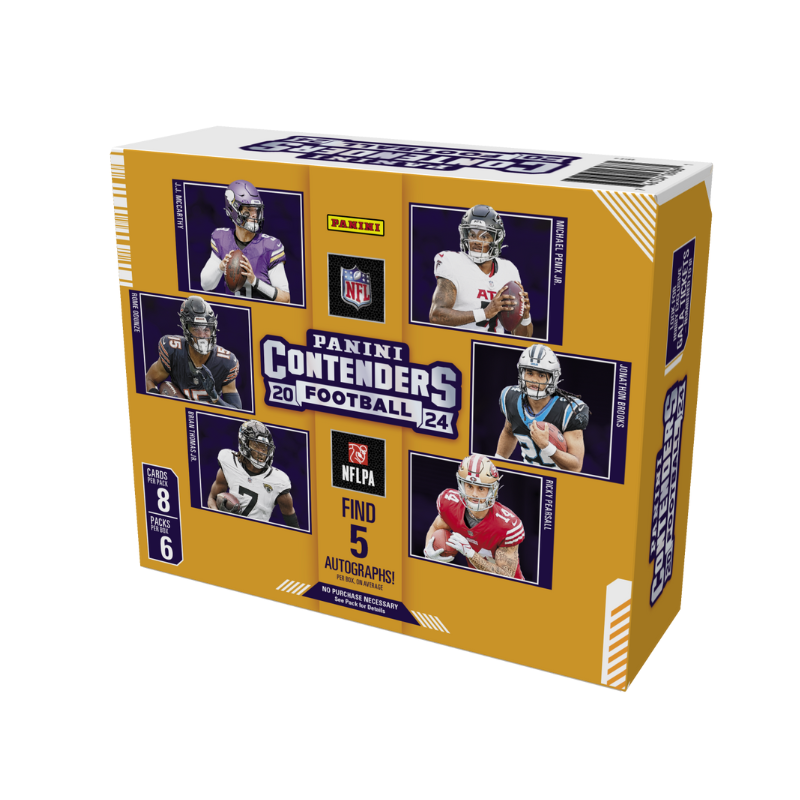 2024 Panini Contenders Football Hobby 12 Box Case — sealed collectible trading card product