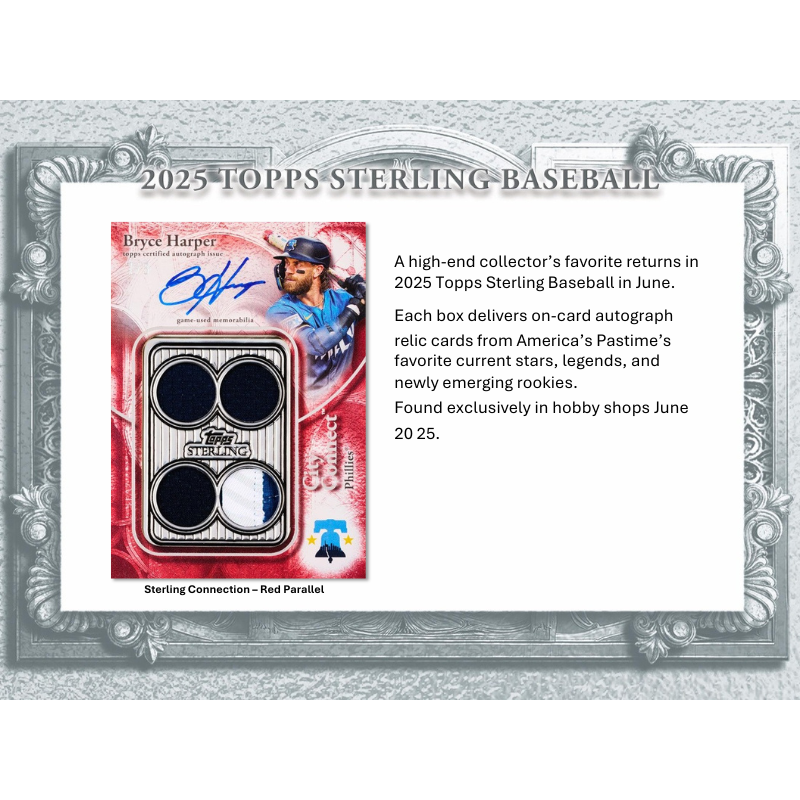 2025 Topps Sterling Baseball Hobby Box — image 3