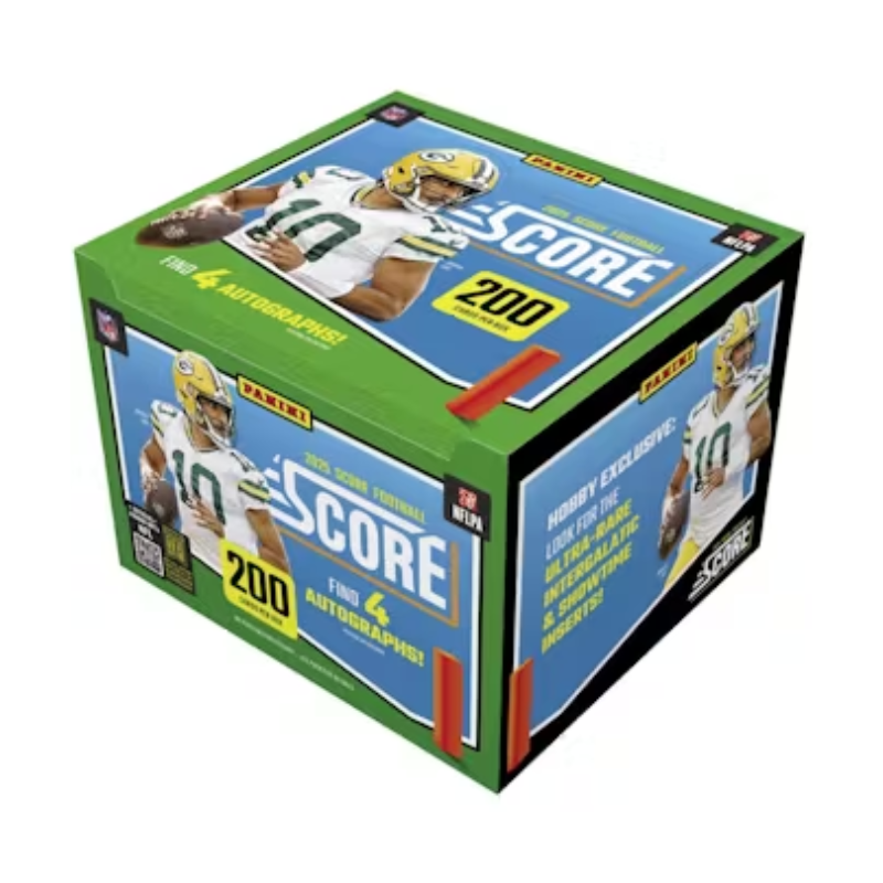 2025 Panini Score Football Hobby 12 Box Case — sealed collectible trading card product