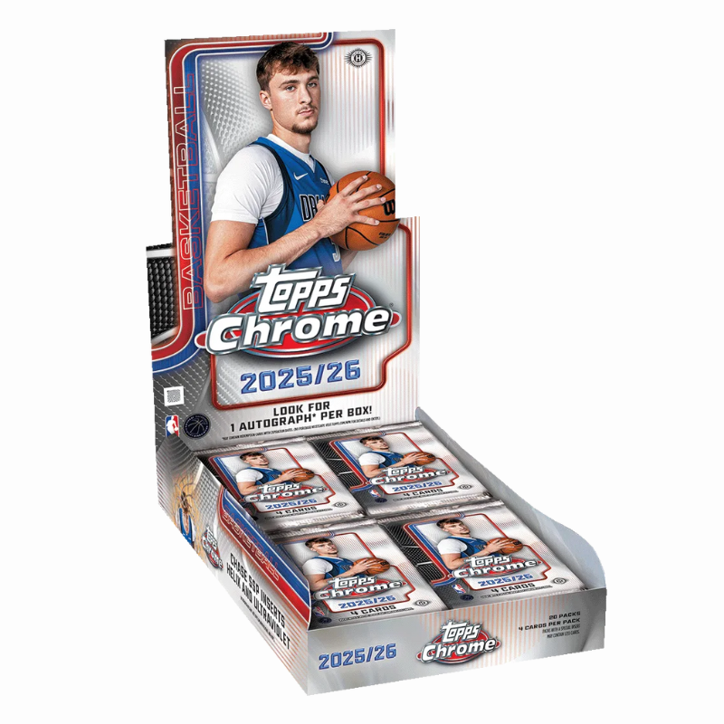 2025/26 Topps Chrome Basketball Hobby Box — image 2
