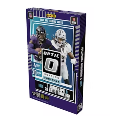 2025 Panini Donruss Optic Football Hobby Box — sealed collectible trading card product