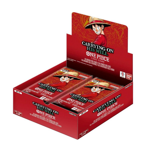 One Piece Carrying on His Will Booster Box OP13 — sealed collectible trading card product