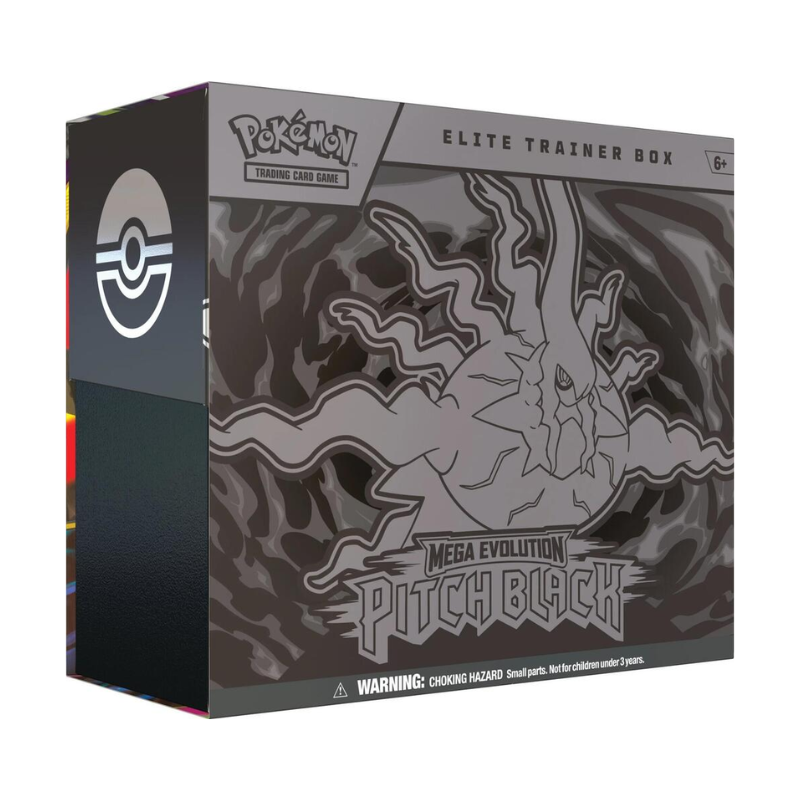 Pokemon Mega Evolution Pitch Black Elite Trainer 10 Box Case — sealed collectible trading card product