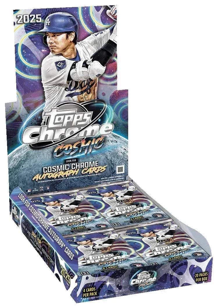 2025 Topps Cosmic Chrome Baseball Hobby Box — sealed collectible trading card product