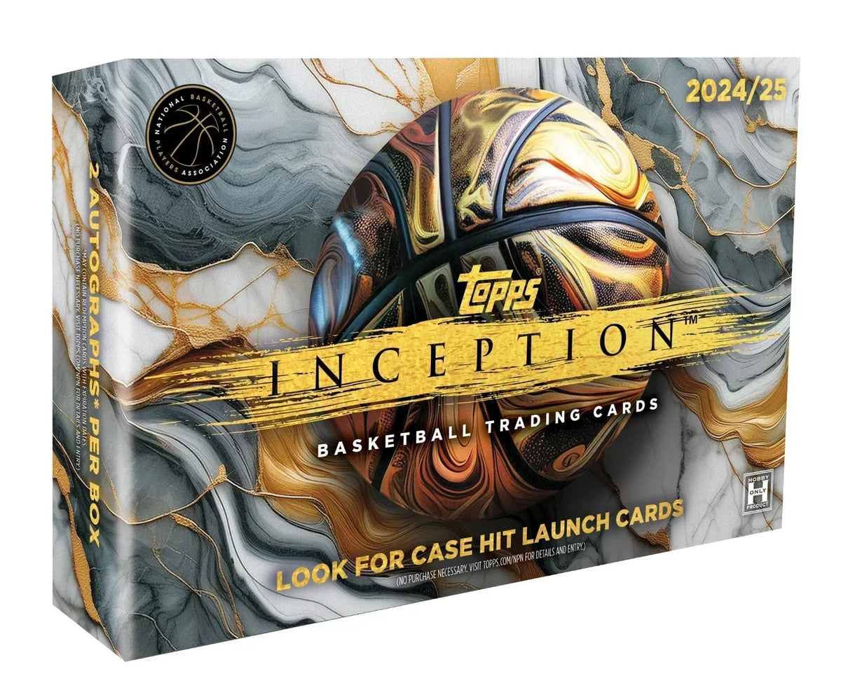 2024/25 Topps Inception Basketball Hobby 8 Box Case — sealed collectible trading card product
