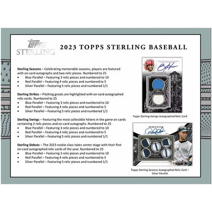 2023 Topps Sterling Baseball Hobby Box — image 3